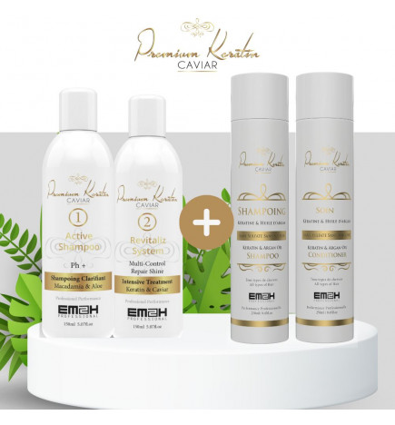 Premium Keratin Caviar Complete Smooth and Care - 150ml