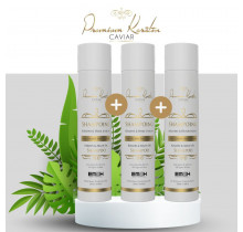 Premium Keratin Caviar - Sulfate free Shampoo 3-Pack