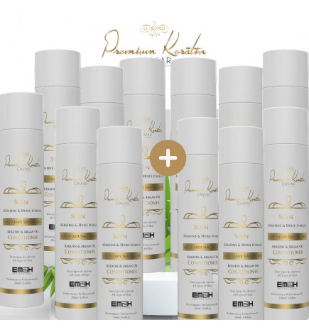 Premium Keratin Caviar - Pack  x12 soins Prolongateurs de Lissage
