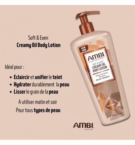 Ambi Soft & Even Creamy Oil Lotion