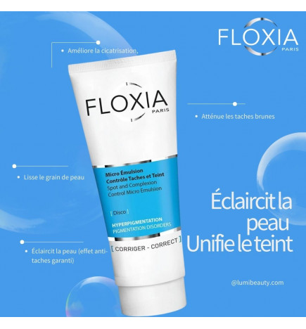 Floxia (Disco) Spot and Complexion Control Micro Emulsion - Micro Emulsión Control Manchas y Cutis