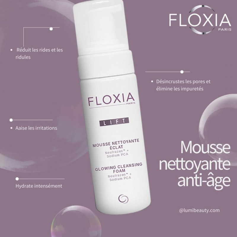 Floxia Lift Glowing Cleansing Foam - Radiance Cleansing Foam voor het gezicht