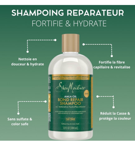 Shea Moisture Amla Oil Bond Repair Shampoo