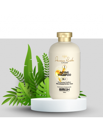 Premium Keratin Caviar Active Shampoo - Shampoing clarifiant