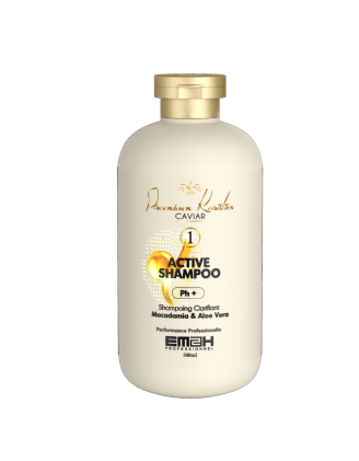 Premium Keratin Caviar Active Shampoo - Shampoing clarifiant