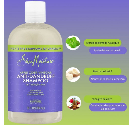 Shea Moisture Apple Cider Vinegar Anti-Dandruff Shampoo