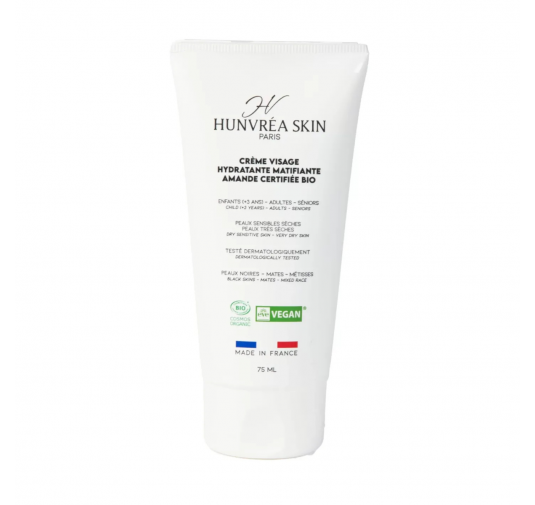 Hunvréa Skin Crème Visage 75 ml – Soin Hydratant & Nourrissant