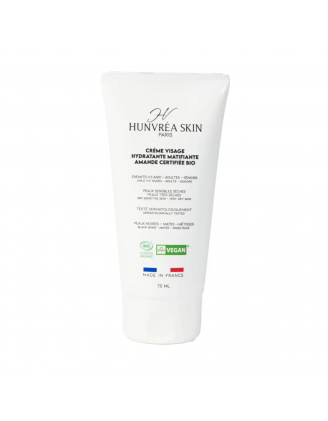 Lot Hunvrea Skin – Crème Corps 100ml, Crème Visage 75ml, Gel Douche 100ml