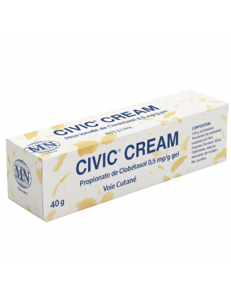 Civic Cream – Crème Éclaircissante et Hydratante pour un Teint Unifié