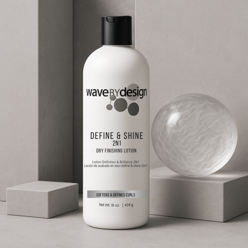Design Essentials - Wave By Design Define & Shine 2N1 Dry Finishing Lotion