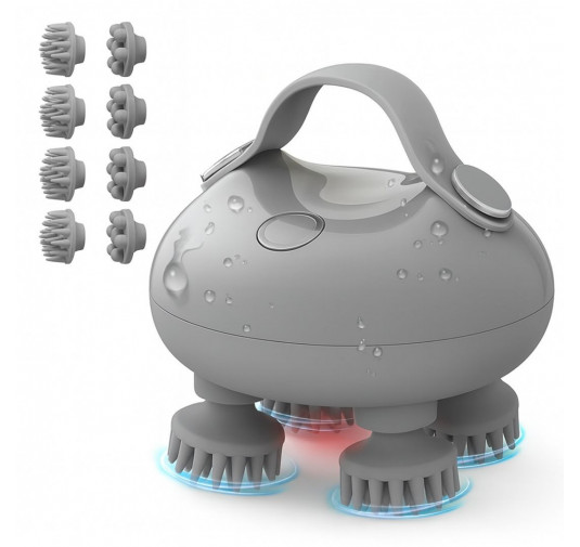 EM2H - Brosse de Massage Électrique pour le Cuir Chevelu