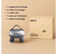 EM2H - Brosse de Massage Électrique pour le Cuir Chevelu