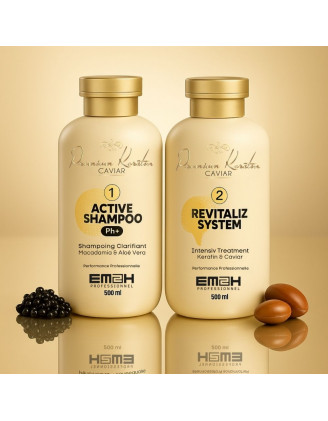 Premium Keratin Caviar Kit  de lissage brésilien