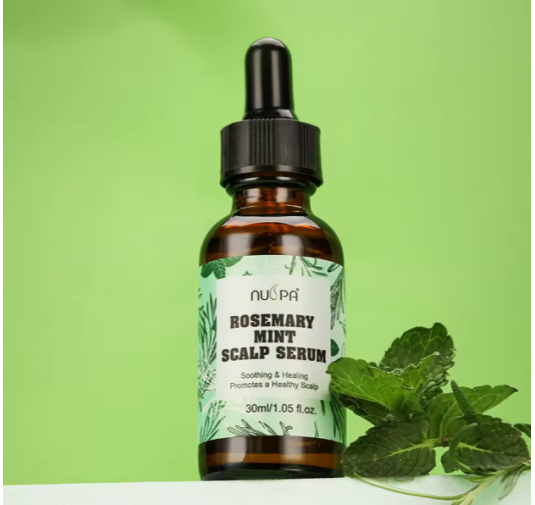 nuspa rosemary mint scalp serum