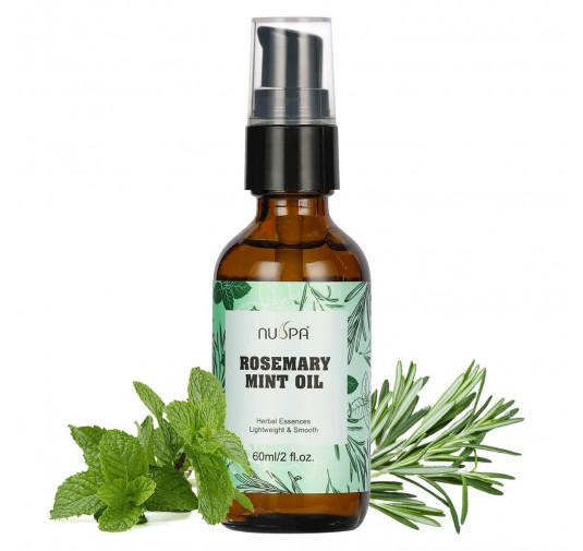 NuSpa Rosemary Mint Oil – Huile capillaire nourrissante & stimulante