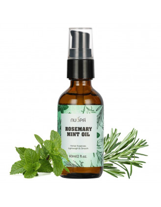 NuSpa Rosemary Mint Oil – Huile capillaire nourrissante & stimulante