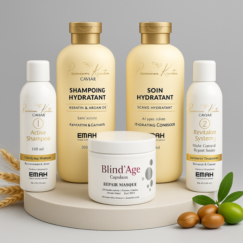 Em2h Keratin Prestige Routine - Complete Keratin Repair & Smoothing Ritual Em2h Keratin Prestige Routine - Complete Keratin Repair & Smoothing Ritual