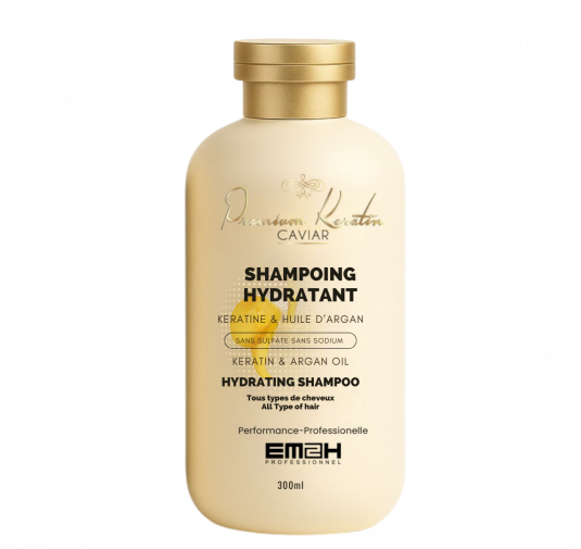 Premium Keratin Caviar Hydrating Shampoo sulfate free