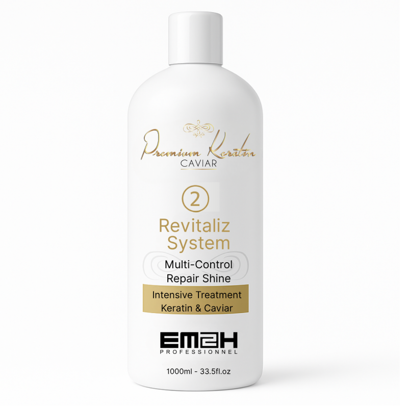 Premium Keratin Caviar Revitaliz System - Braziliaanse keratine- en kaviaarbehandeling - 1000ml