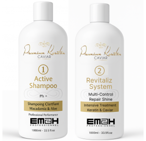 Premium Keratin Caviar Kit  de lissage brésilien