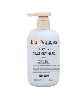Biopeptides Leave-in - Rinse Out Mask - Soin réparateur au 18 acides aminés et au peptides (vegan)