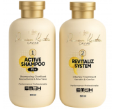 Premium Keratin Caviar Brazilian Keratin Treatment Kit (Activ Shampoo & Revitaliz System) - 500ml Premium Keratin Caviar Brazilian Keratin Treatment Kit (Activ Shampoo & Revitaliz System) - 500ml