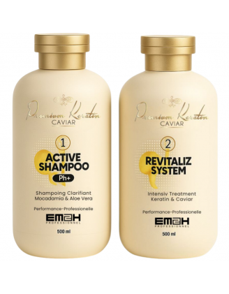 Premium Keratin Caviar - Kit de lissage Brésilien