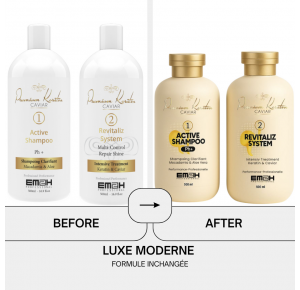 Premium Keratin Caviar - Kit de lissage Brésilien - 500ml