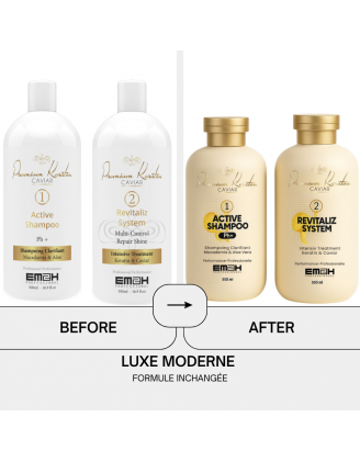 Premium Keratin Caviar Kit  de lissage brésilien