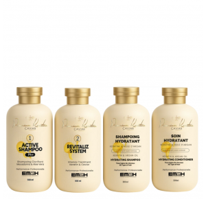 Premium Keratin Caviar - Kit de lissage brésilien + soin post lissage