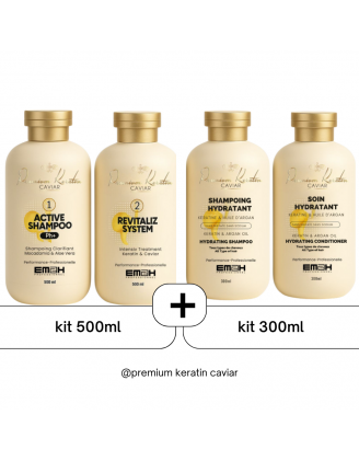Premium Keratin Caviar Complete Smooth and Care - 500ml