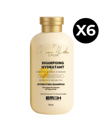 Premium Keratin Caviar Sulfate free Shampoo 6-Pack
