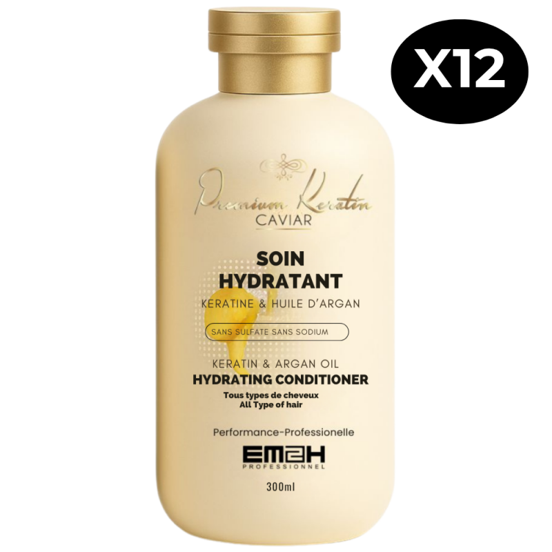 Premium Keratin Caviar - Pack 12 soins Prolongateurs de Lissage