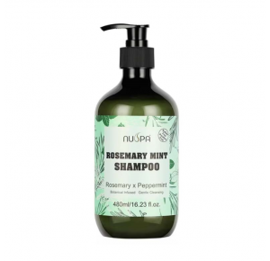 Nuspa Rosemary Mint Shampoo | Refreshing Rosemary & Mint Hair Cleanser