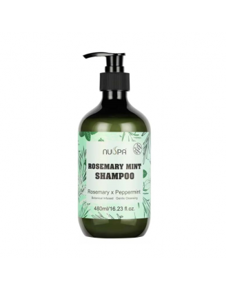 Nuspa Rosemary Mint Shampoo | Refreshing Rosemary & Mint Hair Cleanser