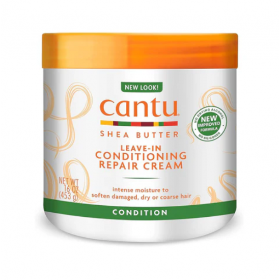 Cantu Leave-In Conditioning Repair Cream – Herstellende Leave-In Conditioner voor Droog & Beschadigd Haar