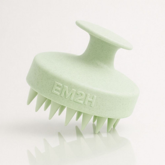EM2H Scalp Massager Brush Green Color