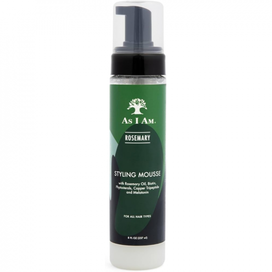 As I Am Rosemary Styling Mousse | Curl Definition & Flexible Hold