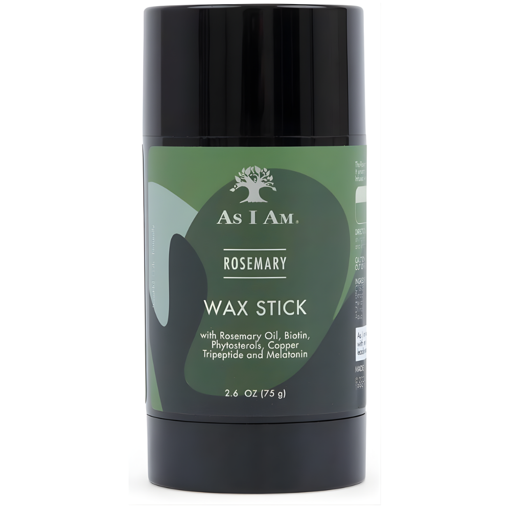 As I Am Rosemary Wax Stick | Smooth Edges, Hold & Shine