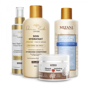 Complete routine droog kroeshaar – hydratatie & herstel