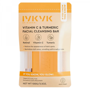 Makari IYKYK Vitamin C & Turmeric Facial Cleansing Bar | Even Skin Tone