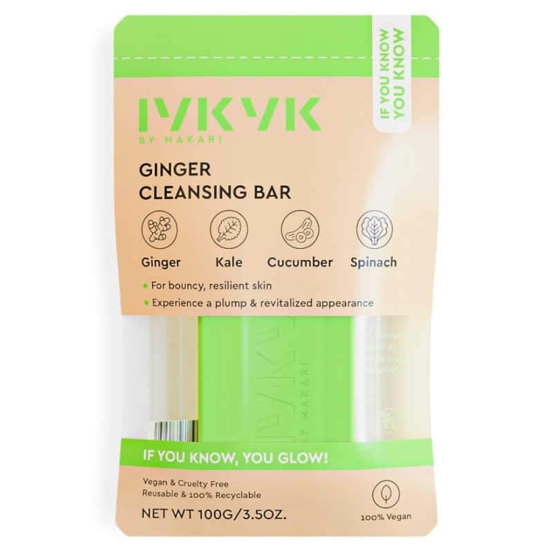 Savon nettoyant visage au gingembre | IYKIK by Makari