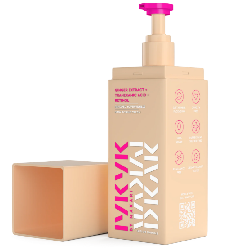 IYKYK By Makari Ginger extract & tranexamic acid  Body Toning Cream
