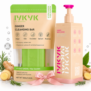 IYKYK By Makari Ginger Cleansing Bar & Ginger Extract + Tranexamic Acid Body Toning Cream