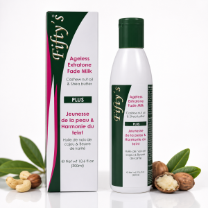 Lait éclaircissant Jeunesse de la peau - Fifty's Plus