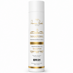 Premium Keratin Caviar | shampoing professionnel kératine & argan sans sulfates