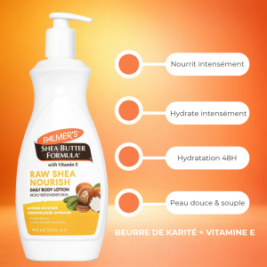 Lait Corporel au Beurre de Karité – Peaux Sèches