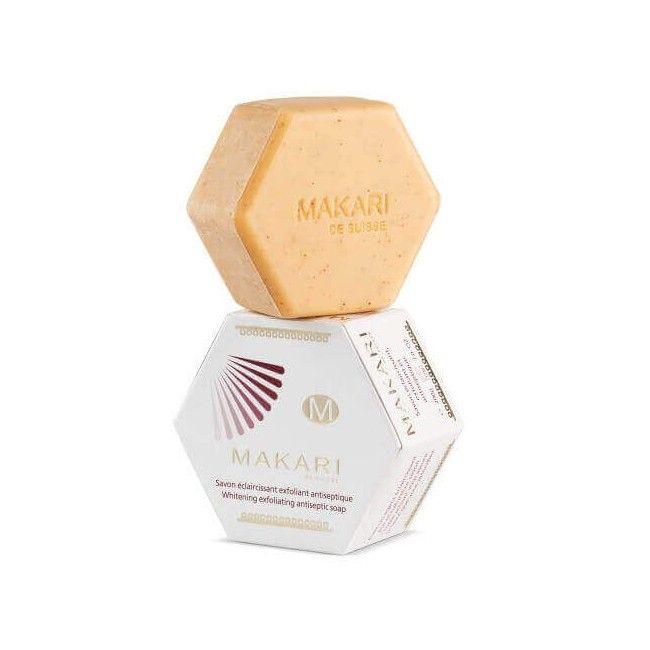 Makari Savon éclaircissant exfoliant antiseptique