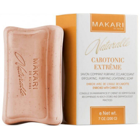 Makari Naturalle Carotonic Extrême Savon Gommant purifiant éclaircissant